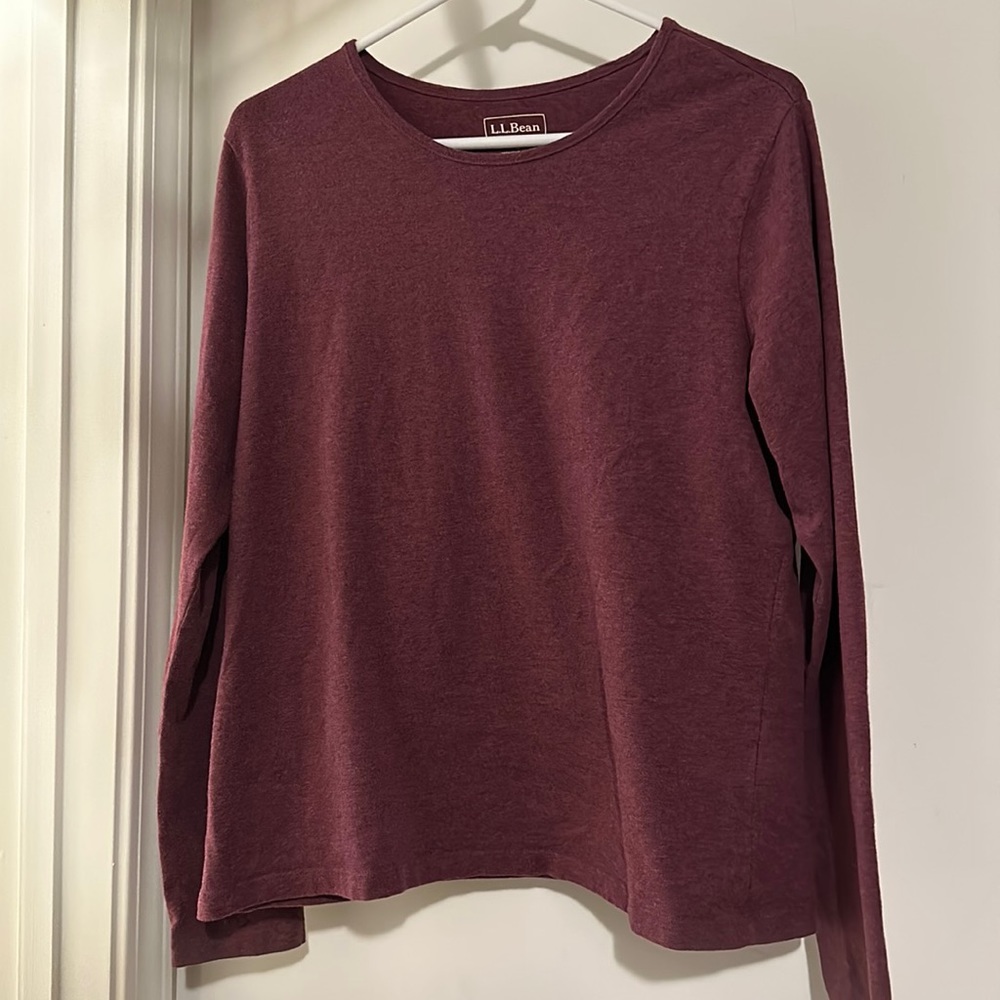 Woman’s LL bean long sleeve